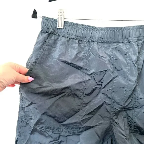 TODD SNYDER Shiny Swim Trunks Blue Medium - Picture 4 of 5